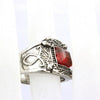 Red Ruby Crystal Ring