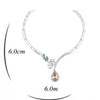 Spiritual Bridal Pendant Necklace