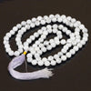 White Howlite Stone Beads Necklace